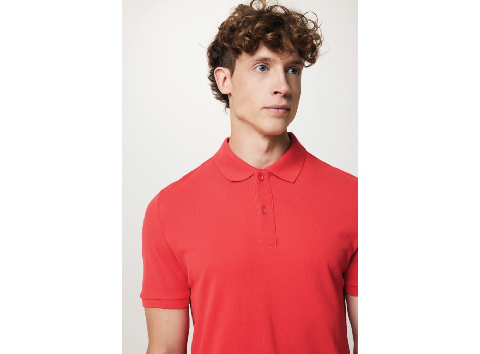 Polo IQONIQ Yosemite in cotone piquet riciclato FullGadgets.com