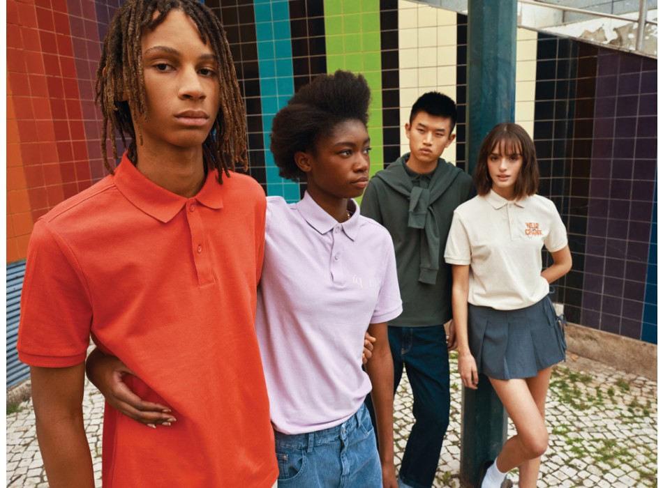 Polo IQONIQ Yosemite in cotone piquet riciclato FullGadgets.com