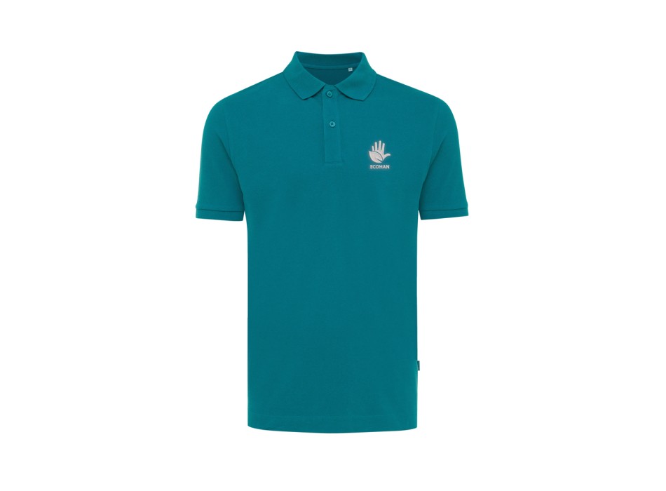 Polo IQONIQ Yosemite in cotone piquet riciclato FullGadgets.com