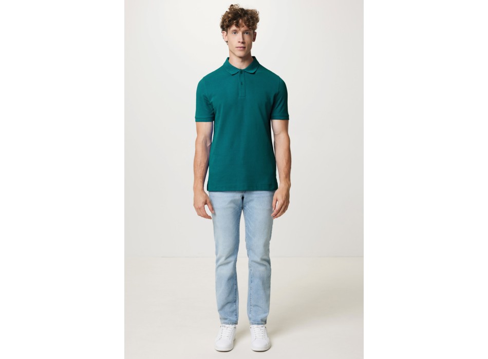 Polo IQONIQ Yosemite in cotone piquet riciclato FullGadgets.com