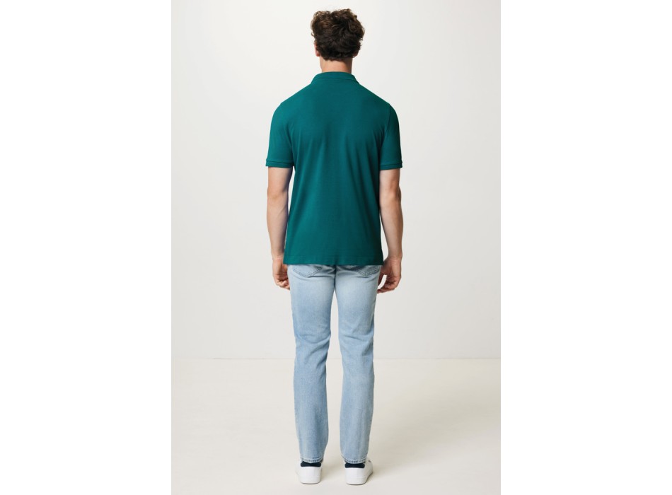 Polo IQONIQ Yosemite in cotone piquet riciclato FullGadgets.com