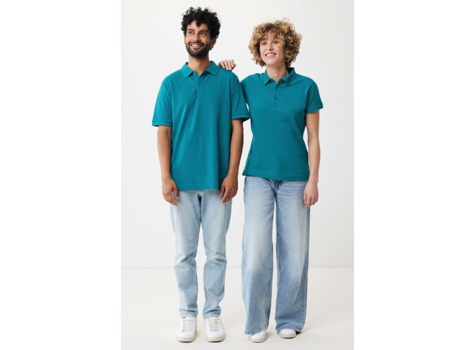Polo IQONIQ Yosemite in cotone piquet riciclato FullGadgets.com