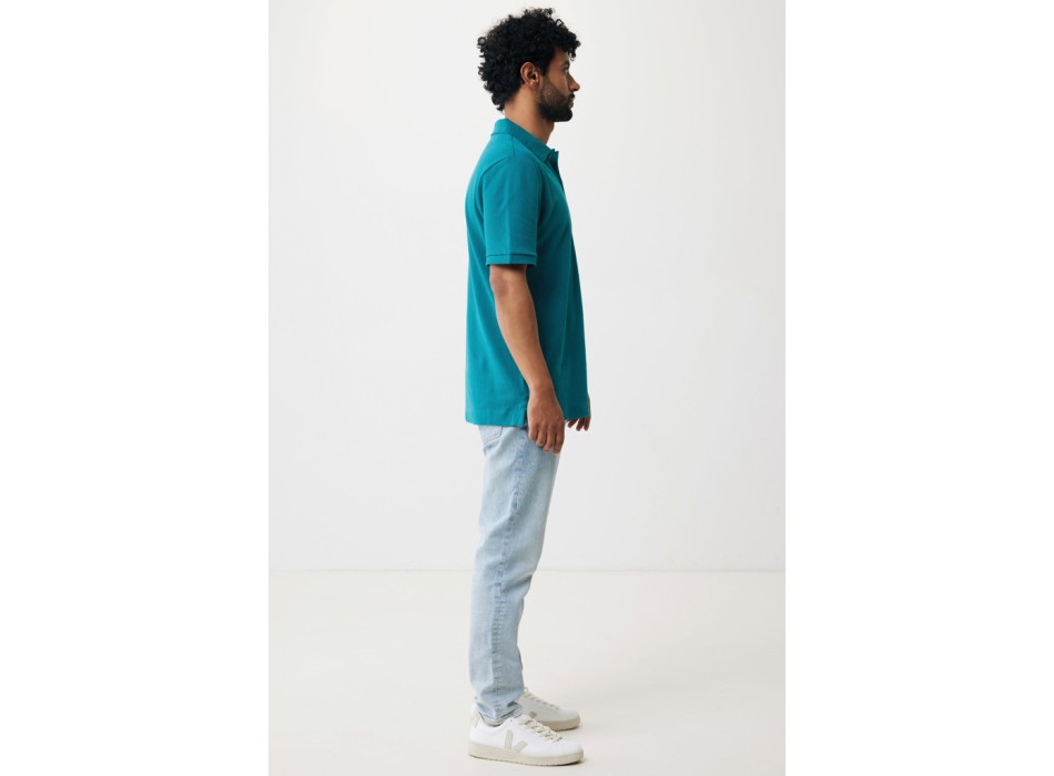 Polo IQONIQ Yosemite in cotone piquet riciclato FullGadgets.com