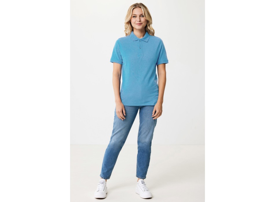 Polo IQONIQ Yosemite in cotone piquet riciclato FullGadgets.com