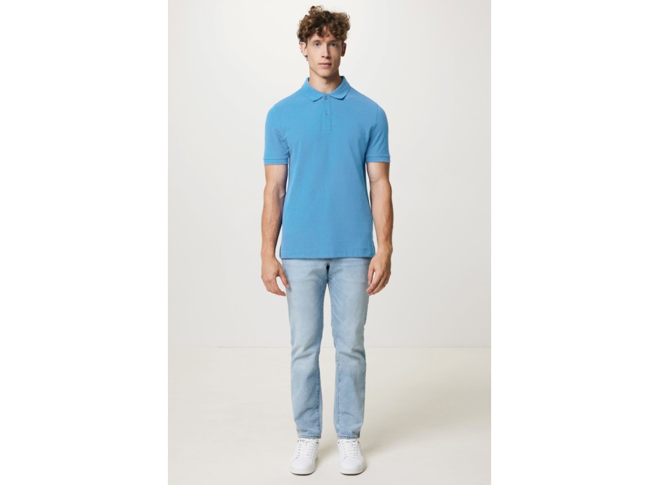 Polo IQONIQ Yosemite in cotone piquet riciclato FullGadgets.com