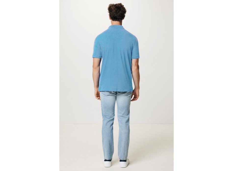 Polo IQONIQ Yosemite in cotone piquet riciclato FullGadgets.com