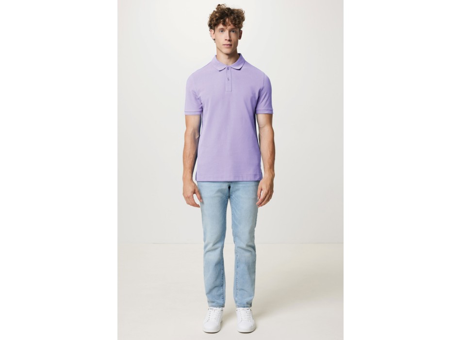 Polo IQONIQ Yosemite in cotone piquet riciclato FullGadgets.com