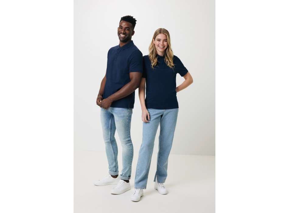 Polo IQONIQ Yosemite in cotone piquet riciclato FullGadgets.com