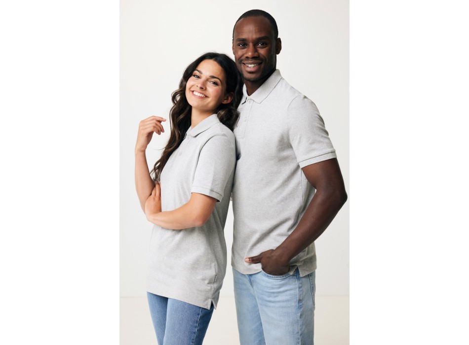 Polo IQONIQ Yosemite in cotone piquet riciclato FullGadgets.com