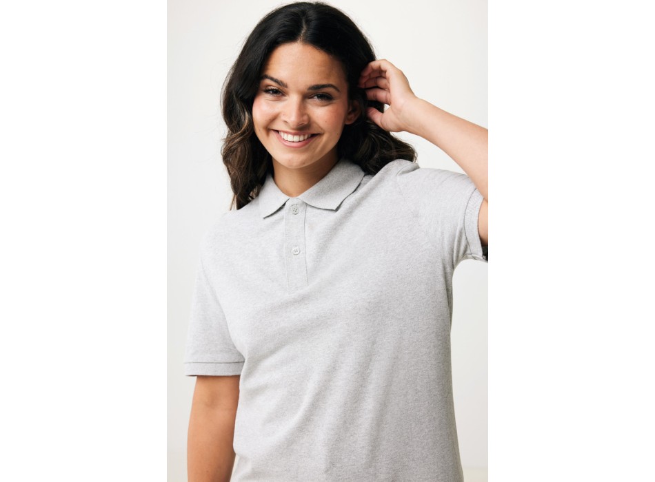 Polo IQONIQ Yosemite in cotone piquet riciclato FullGadgets.com