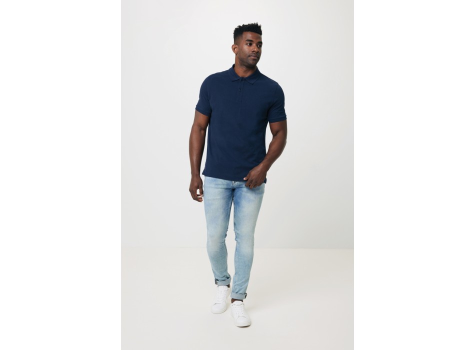 Polo IQONIQ Yosemite in cotone piquet riciclato FullGadgets.com