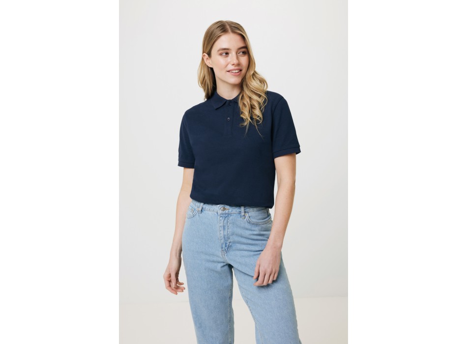 Polo IQONIQ Yosemite in cotone piquet riciclato FullGadgets.com