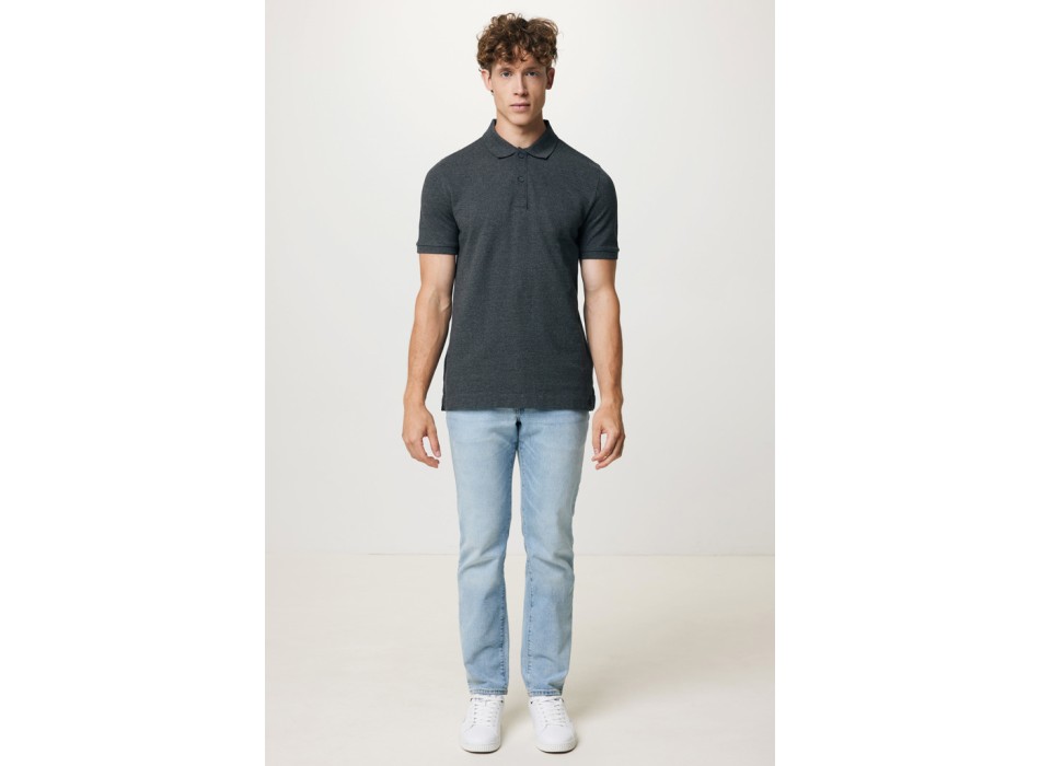 Polo IQONIQ Yosemite in cotone piquet riciclato FullGadgets.com