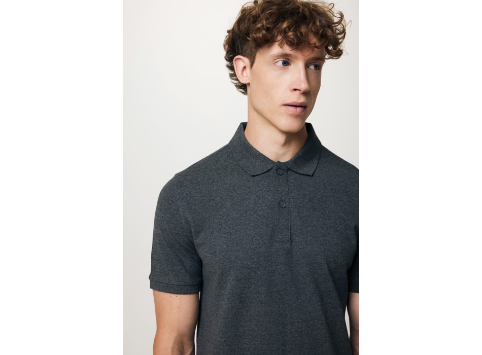 Polo IQONIQ Yosemite in cotone piquet riciclato FullGadgets.com