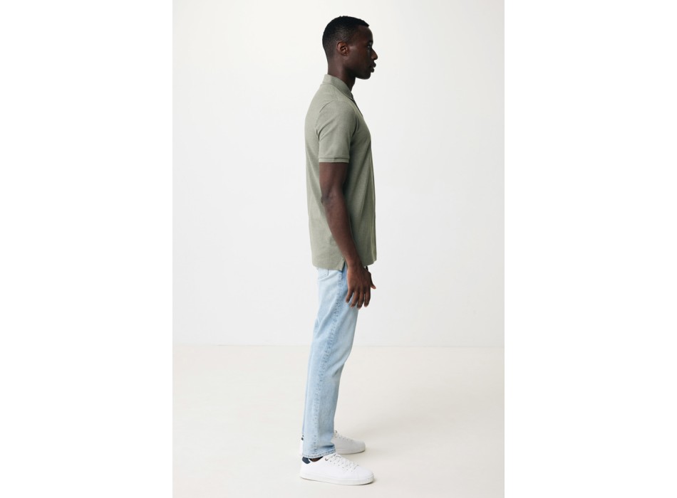 Polo IQONIQ Yosemite in cotone piquet riciclato FullGadgets.com