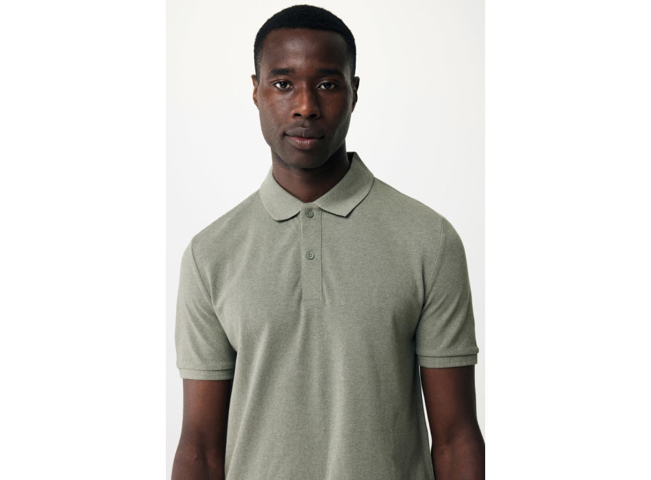 Polo IQONIQ Yosemite in cotone piquet riciclato FullGadgets.com