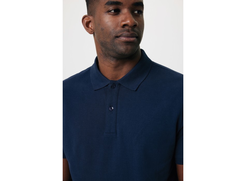 Polo IQONIQ Yosemite in cotone piquet riciclato FullGadgets.com