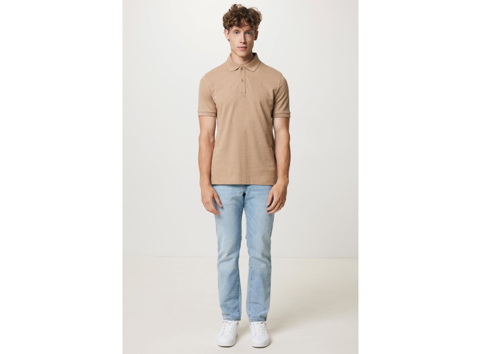 Polo IQONIQ Yosemite in cotone piquet riciclato FullGadgets.com