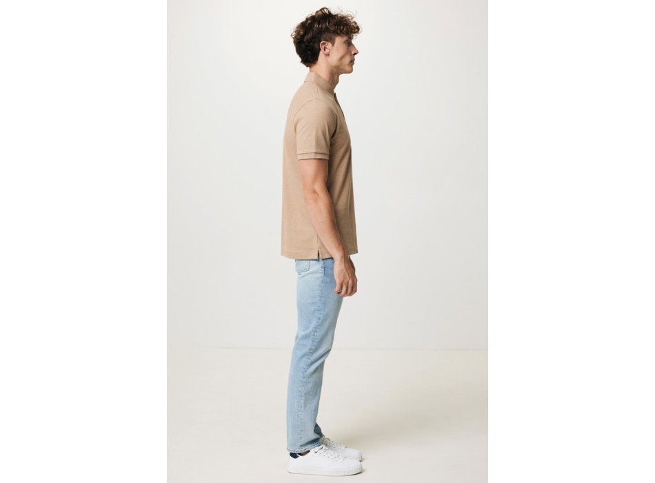 Polo IQONIQ Yosemite in cotone piquet riciclato FullGadgets.com