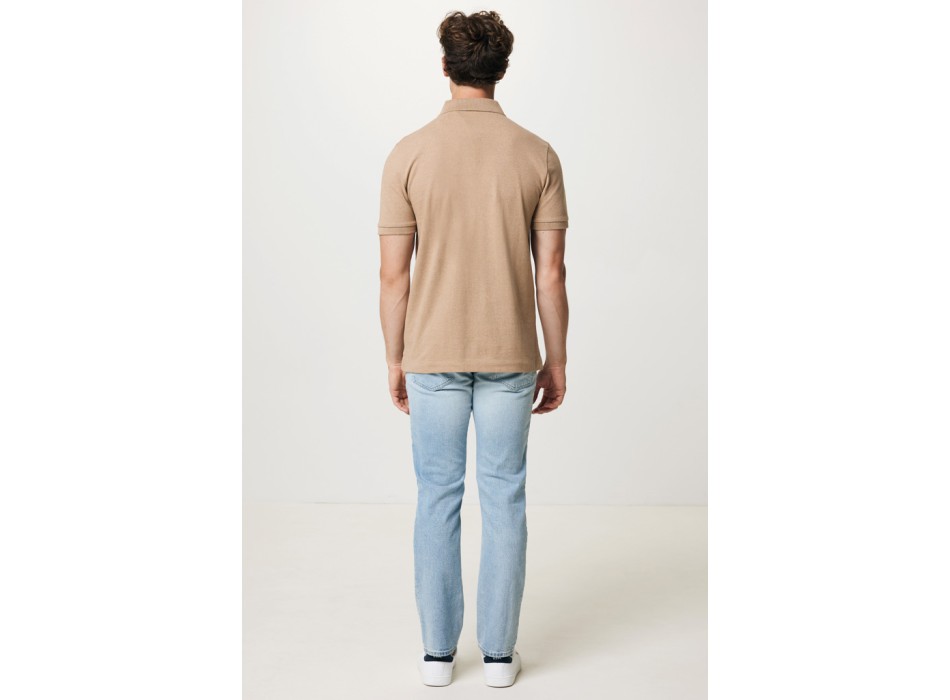 Polo IQONIQ Yosemite in cotone piquet riciclato FullGadgets.com