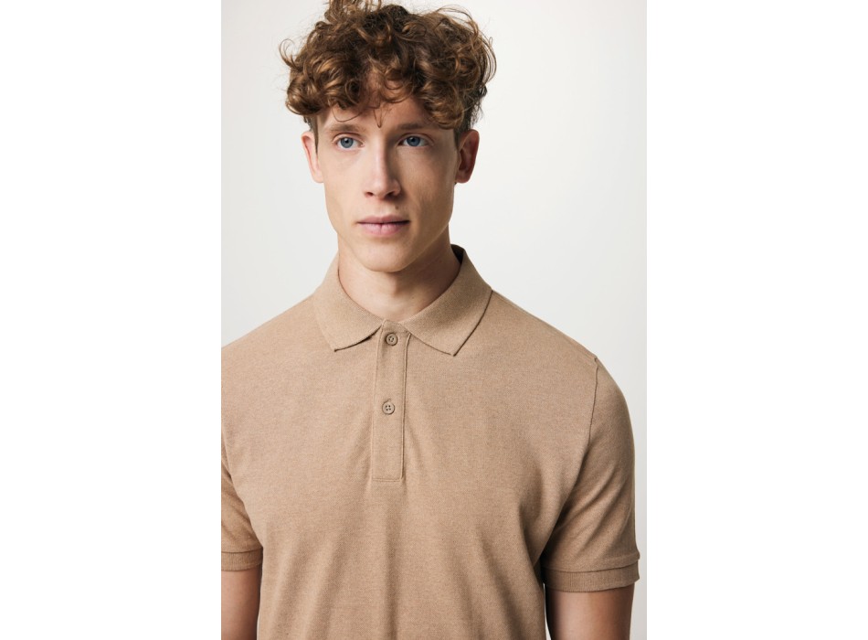 Polo IQONIQ Yosemite in cotone piquet riciclato FullGadgets.com