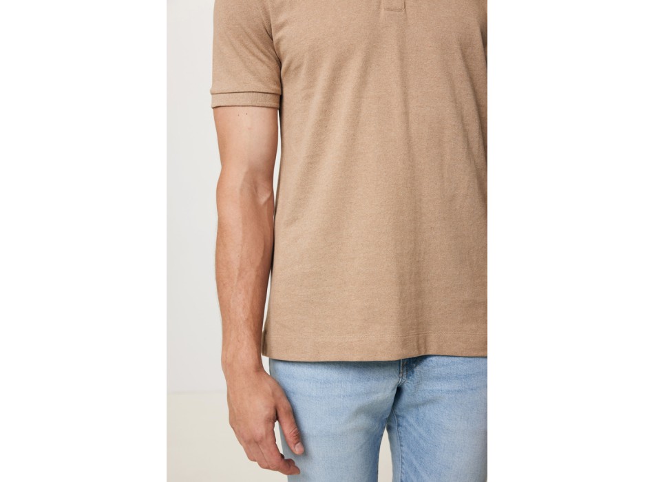 Polo IQONIQ Yosemite in cotone piquet riciclato FullGadgets.com