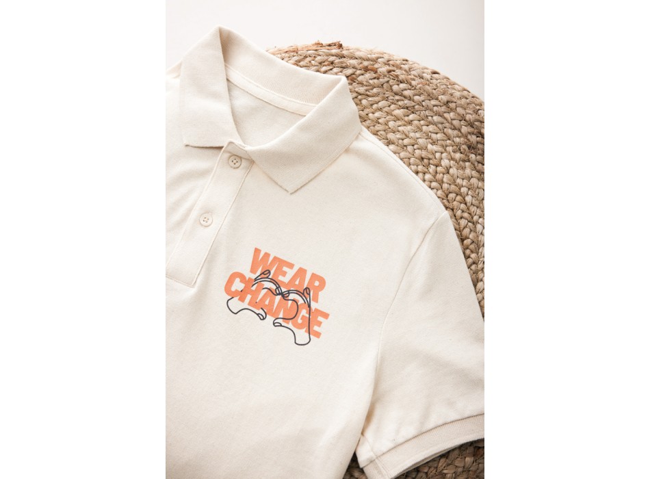 Polo IQONIQ Yosemite in cotone piquet riciclato FullGadgets.com