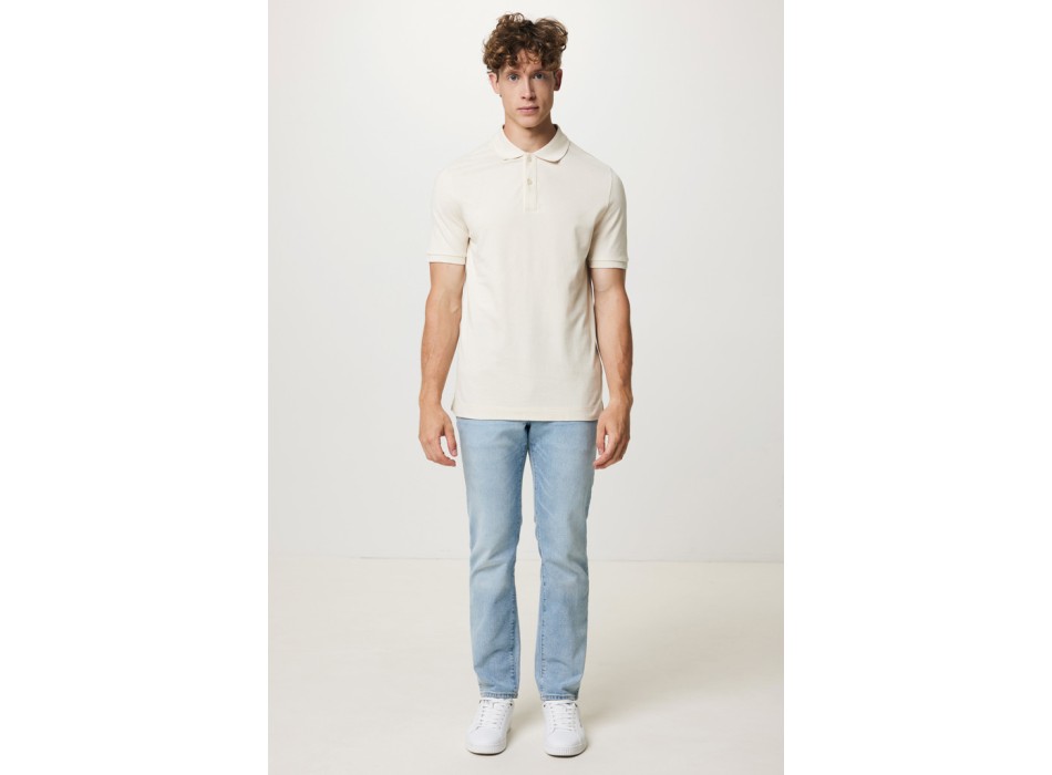Polo IQONIQ Yosemite in cotone piquet riciclato FullGadgets.com