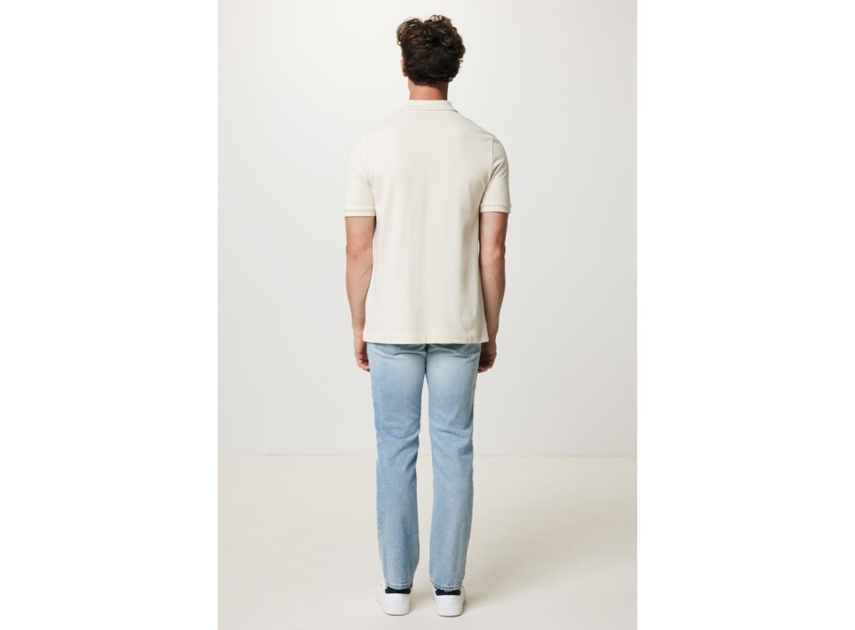 Polo IQONIQ Yosemite in cotone piquet riciclato FullGadgets.com