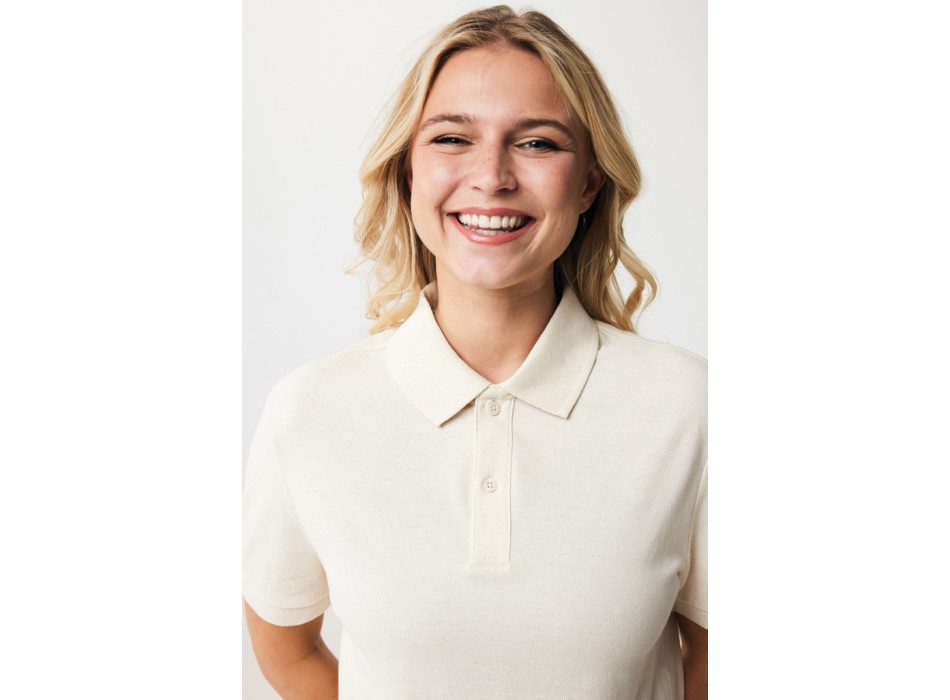 Polo IQONIQ Yosemite in cotone piquet riciclato FullGadgets.com