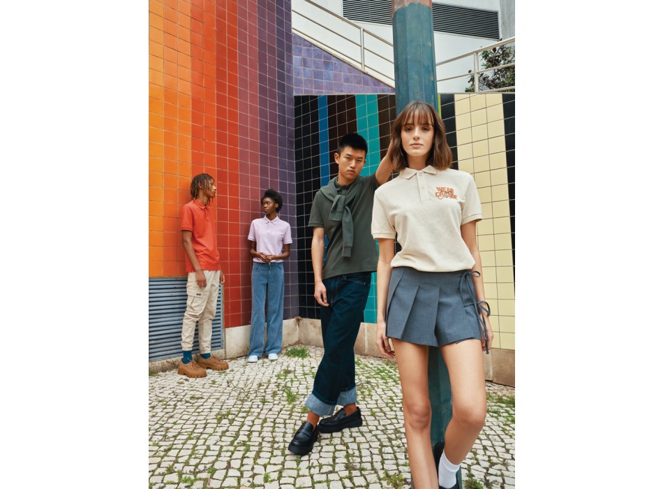 Polo IQONIQ Yosemite in cotone piquet riciclato FullGadgets.com