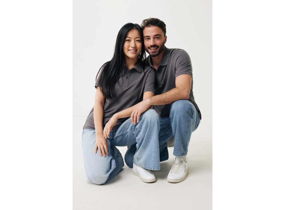 Polo IQONIQ Yosemite in cotone piquet riciclato FullGadgets.com