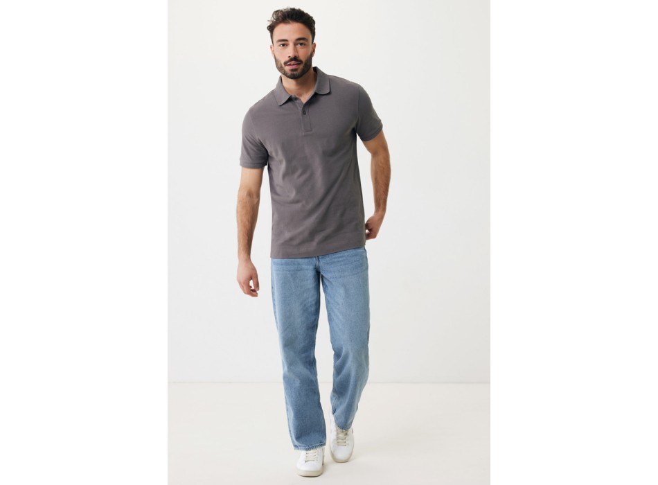 Polo IQONIQ Yosemite in cotone piquet riciclato FullGadgets.com