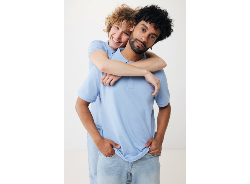 Polo IQONIQ Yosemite in cotone piquet riciclato FullGadgets.com