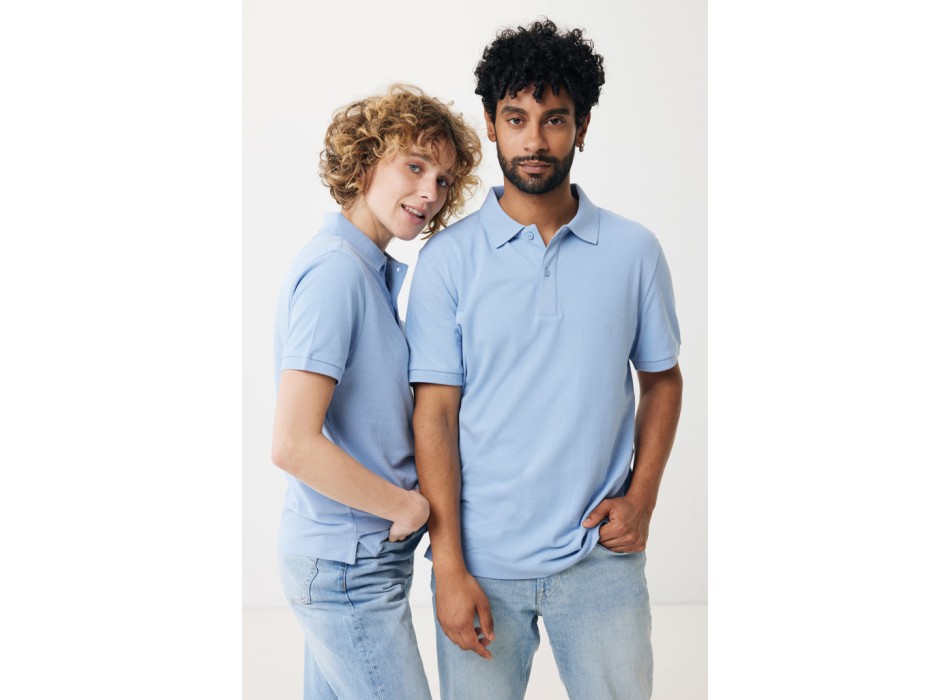 Polo IQONIQ Yosemite in cotone piquet riciclato FullGadgets.com