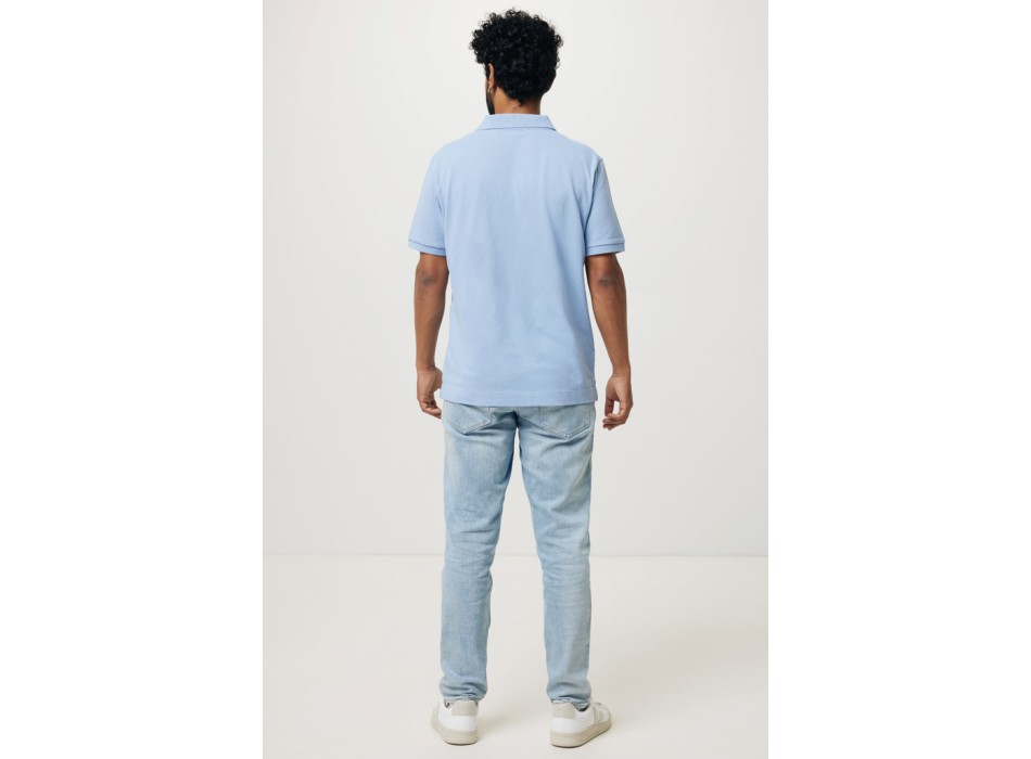 Polo IQONIQ Yosemite in cotone piquet riciclato FullGadgets.com