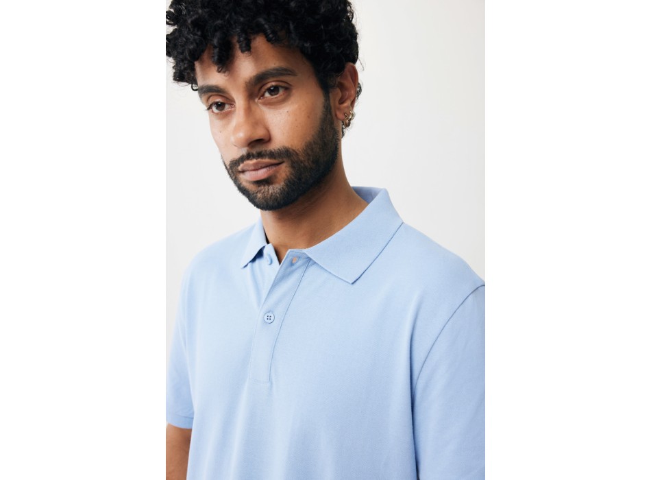 Polo IQONIQ Yosemite in cotone piquet riciclato FullGadgets.com