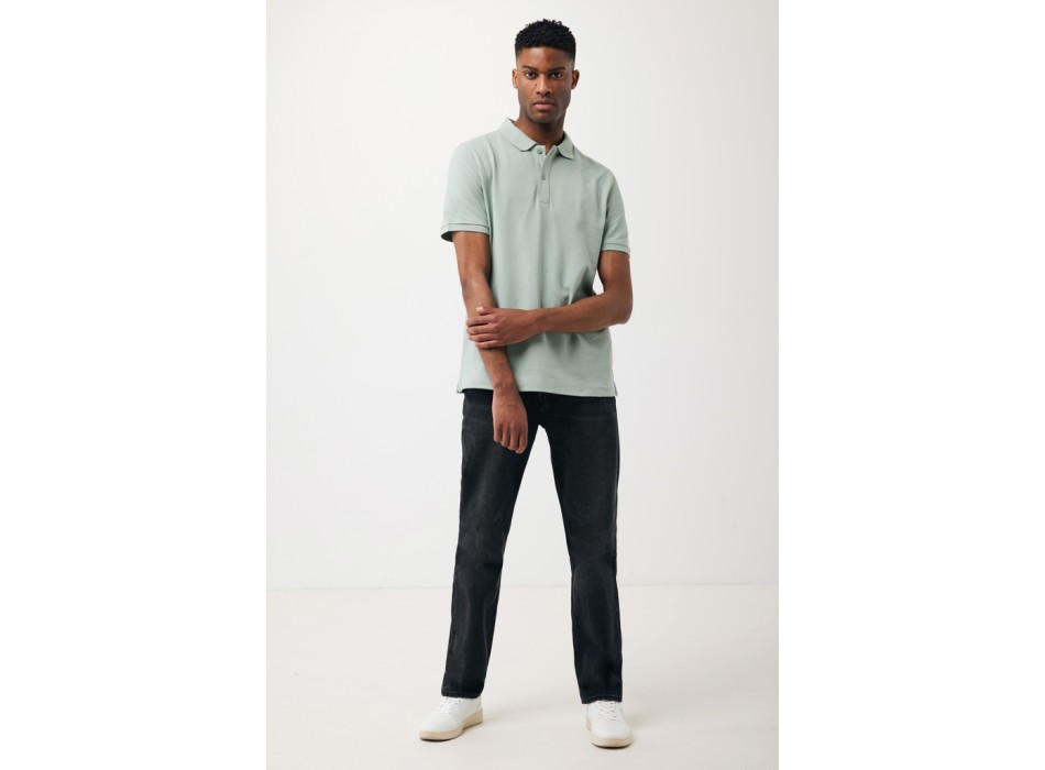 Polo IQONIQ Yosemite in cotone piquet riciclato FullGadgets.com