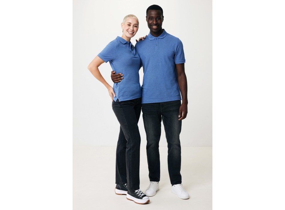 Polo IQONIQ Yosemite in cotone piquet riciclato FullGadgets.com