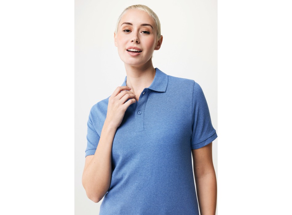 Polo IQONIQ Yosemite in cotone piquet riciclato FullGadgets.com