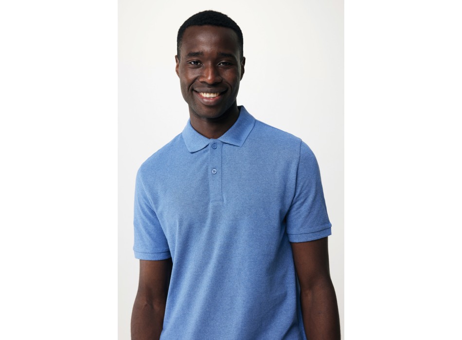 Polo IQONIQ Yosemite in cotone piquet riciclato FullGadgets.com