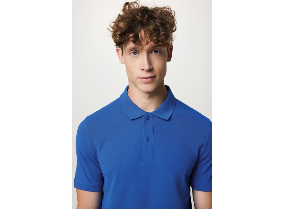 Polo IQONIQ Yosemite in cotone piquet riciclato FullGadgets.com