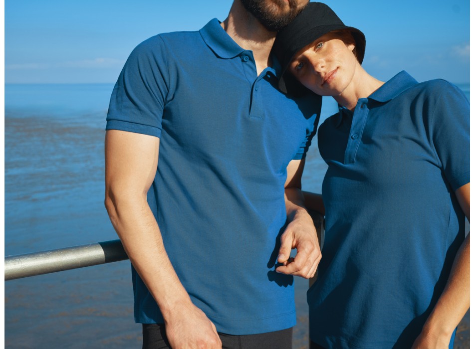 Polo IQONIQ Yosemite in cotone piquet riciclato FullGadgets.com