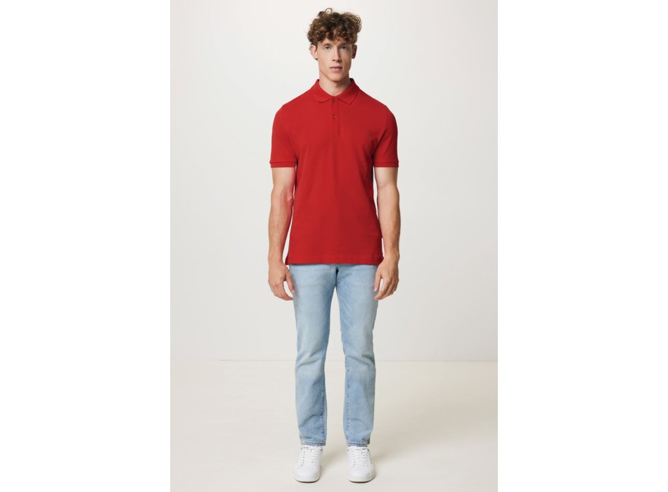 Polo IQONIQ Yosemite in cotone piquet riciclato FullGadgets.com