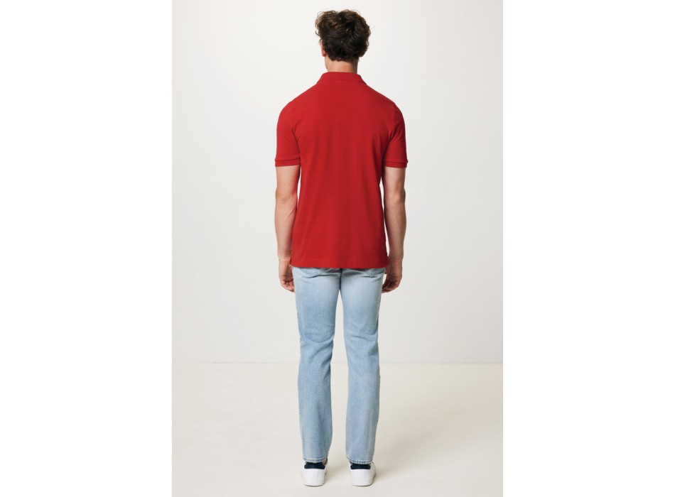 Polo IQONIQ Yosemite in cotone piquet riciclato FullGadgets.com