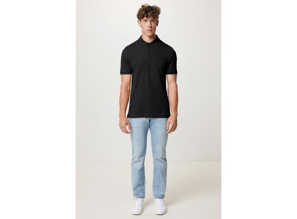 Polo IQONIQ Yosemite in cotone piquet riciclato FullGadgets.com