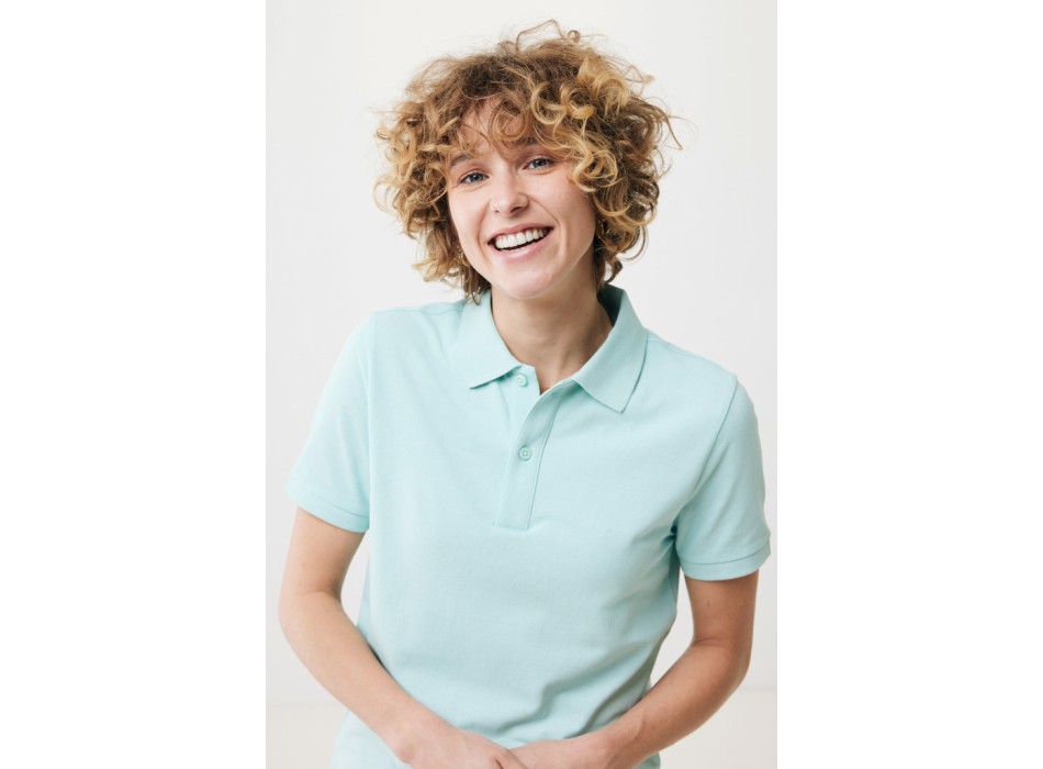 Polo IQONIQ Yosemite in cotone piquet riciclato FullGadgets.com