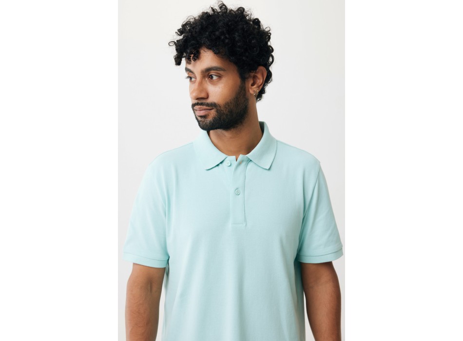 Polo IQONIQ Yosemite in cotone piquet riciclato FullGadgets.com