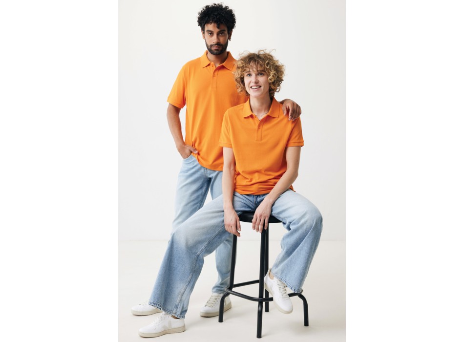 Polo IQONIQ Yosemite in cotone piquet riciclato FullGadgets.com