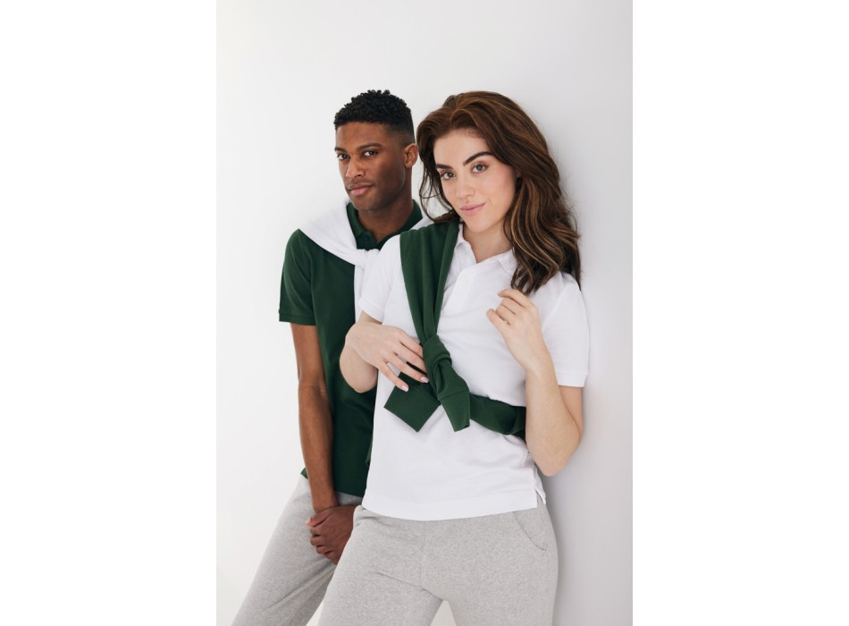 Polo IQONIQ Yosemite in cotone piquet riciclato FullGadgets.com